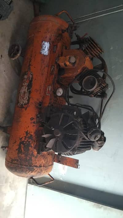 Air compressor double piston