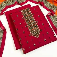 original branded unstitched khadar 3piece suits
