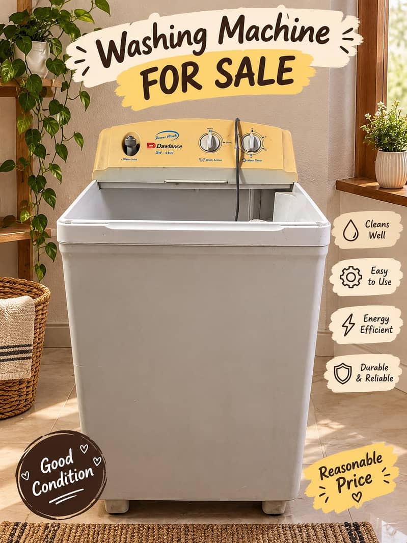 washing machine 1
