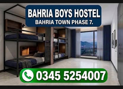 Bahria Boys Hostel Near Phase 7 and DHA1 gt road