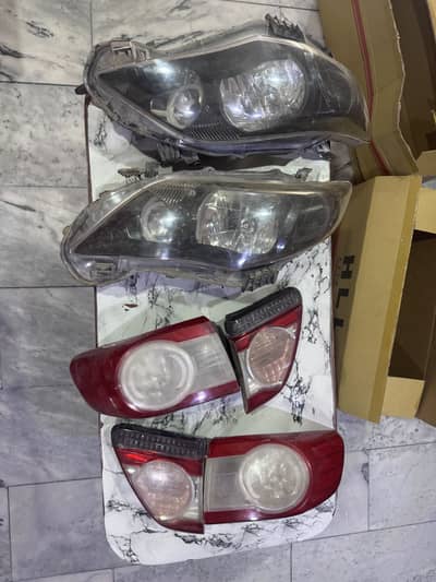 Corolla 2012 Front Back lights