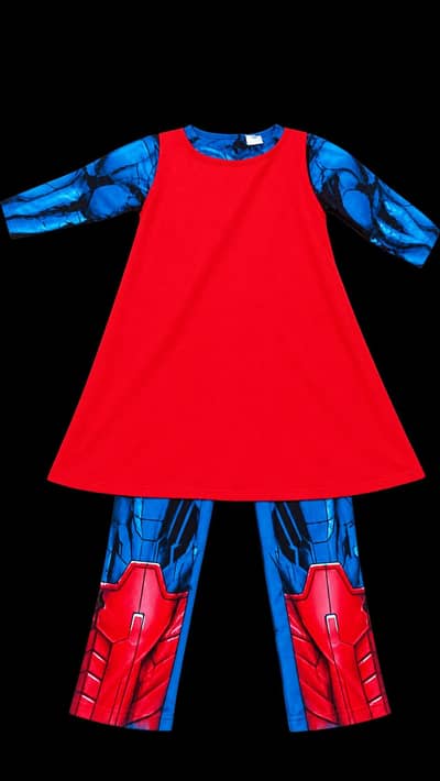 Superman orignal suit with orignal kave