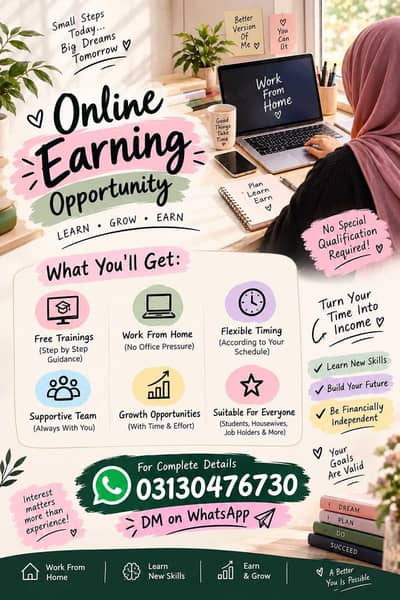 Online Work From Home Opportunity