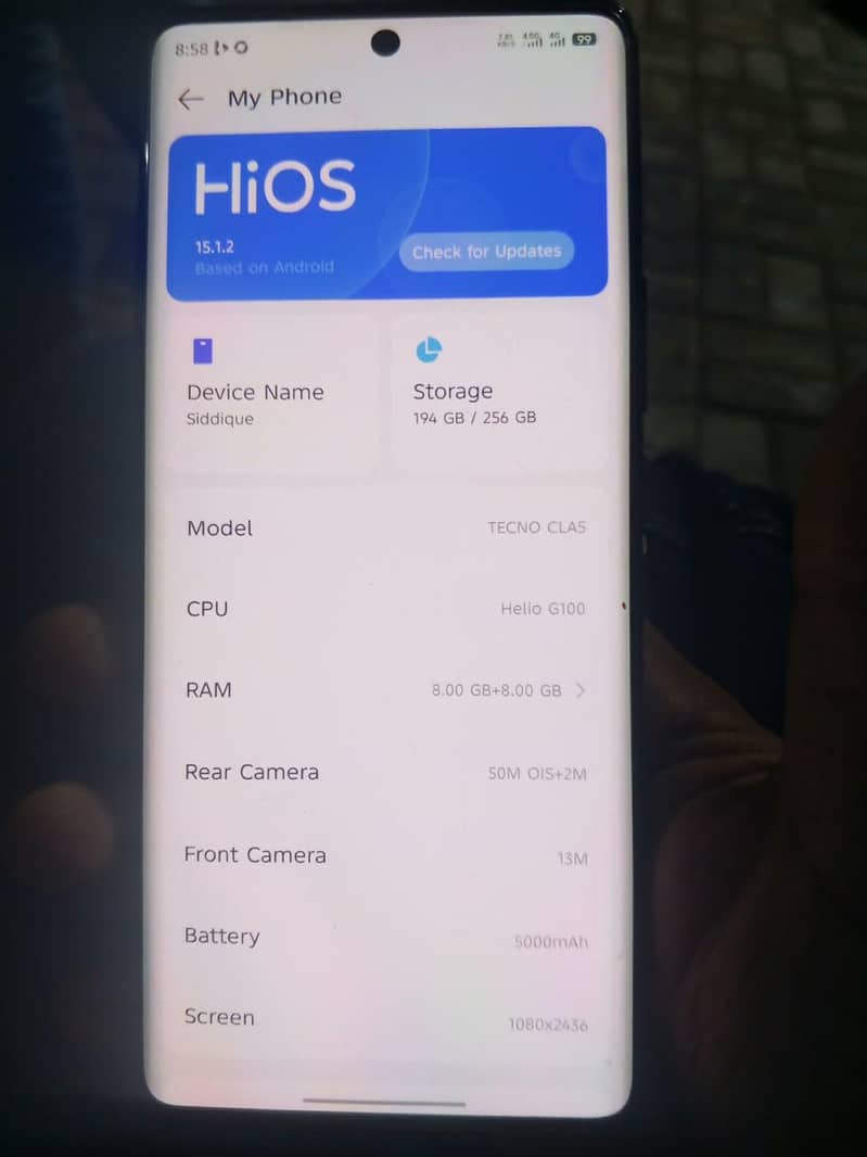 Tecno CAMON 30S 5