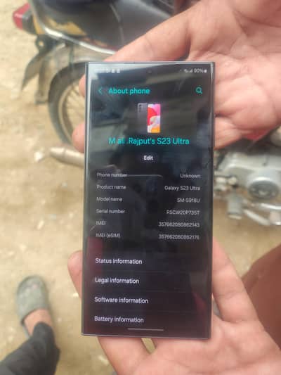 Samsung Mobile S23 Ultra