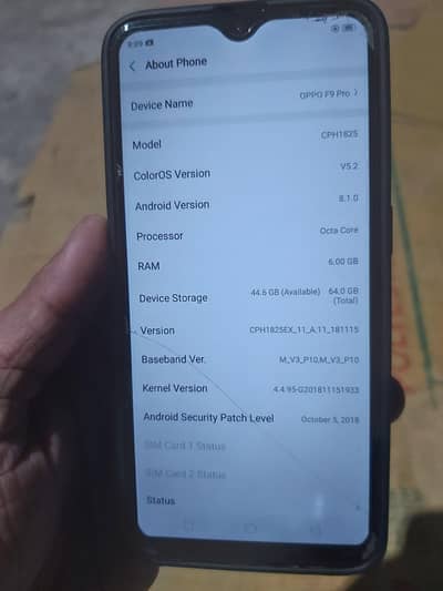 OPPO F9 Pro