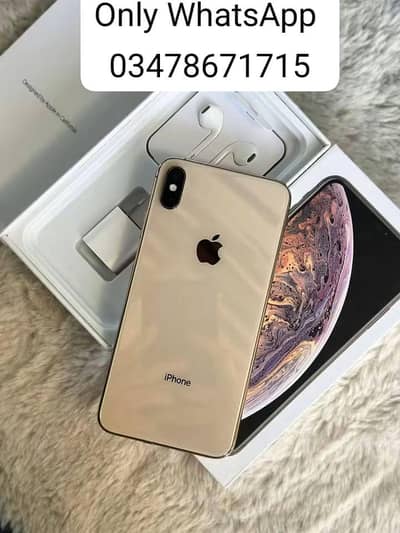 Apple iPhone XS Max PTA approved with box farsal