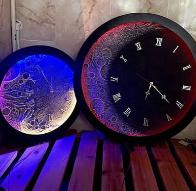 handmade decorative wall clock