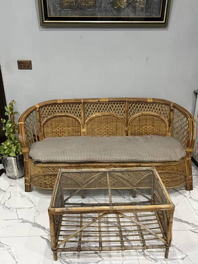 Luxury Cane Sofas Set for Home & Room Decoration