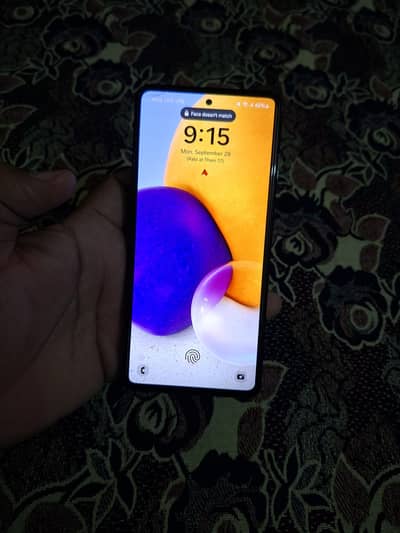Samsung Mobile A72 Only Phone Pta Approved