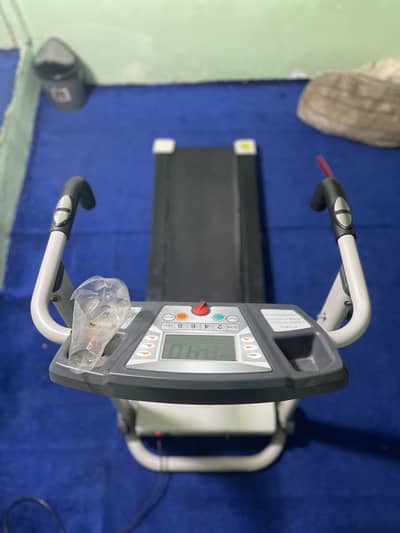 Slim line Electric treadmill 80kg spported