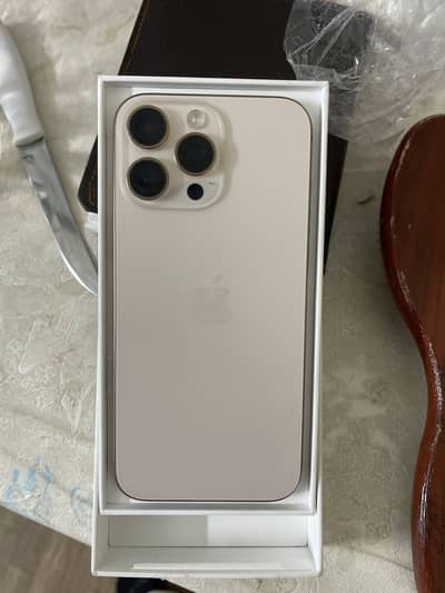 I am selling iphone 16 pro max pta