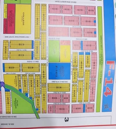 356 Square Yards Residential Plot For sale In F-14/3 Islamabad In Only Rs. 15000000