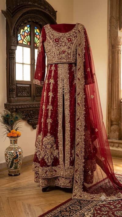 Elegant & Beautiful Barat Lehenga