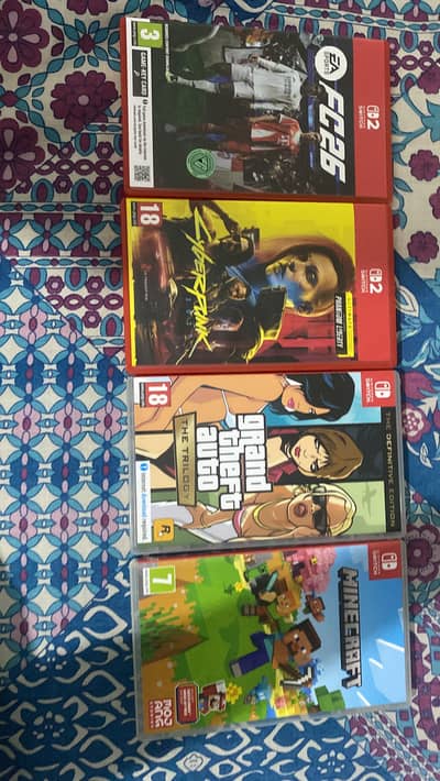 Nintendo games for sale!