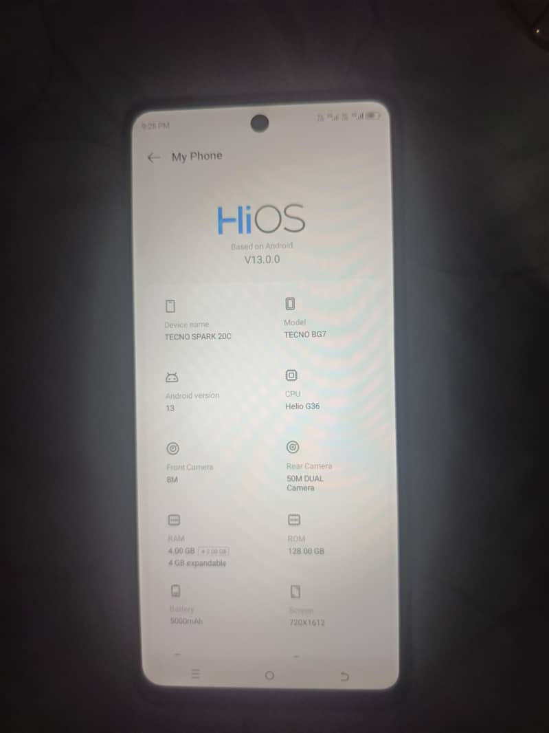 Tecno Spark 20C 1