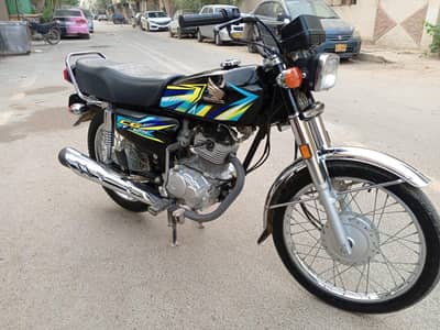 Honda cg 125 2026 model zero meter condition