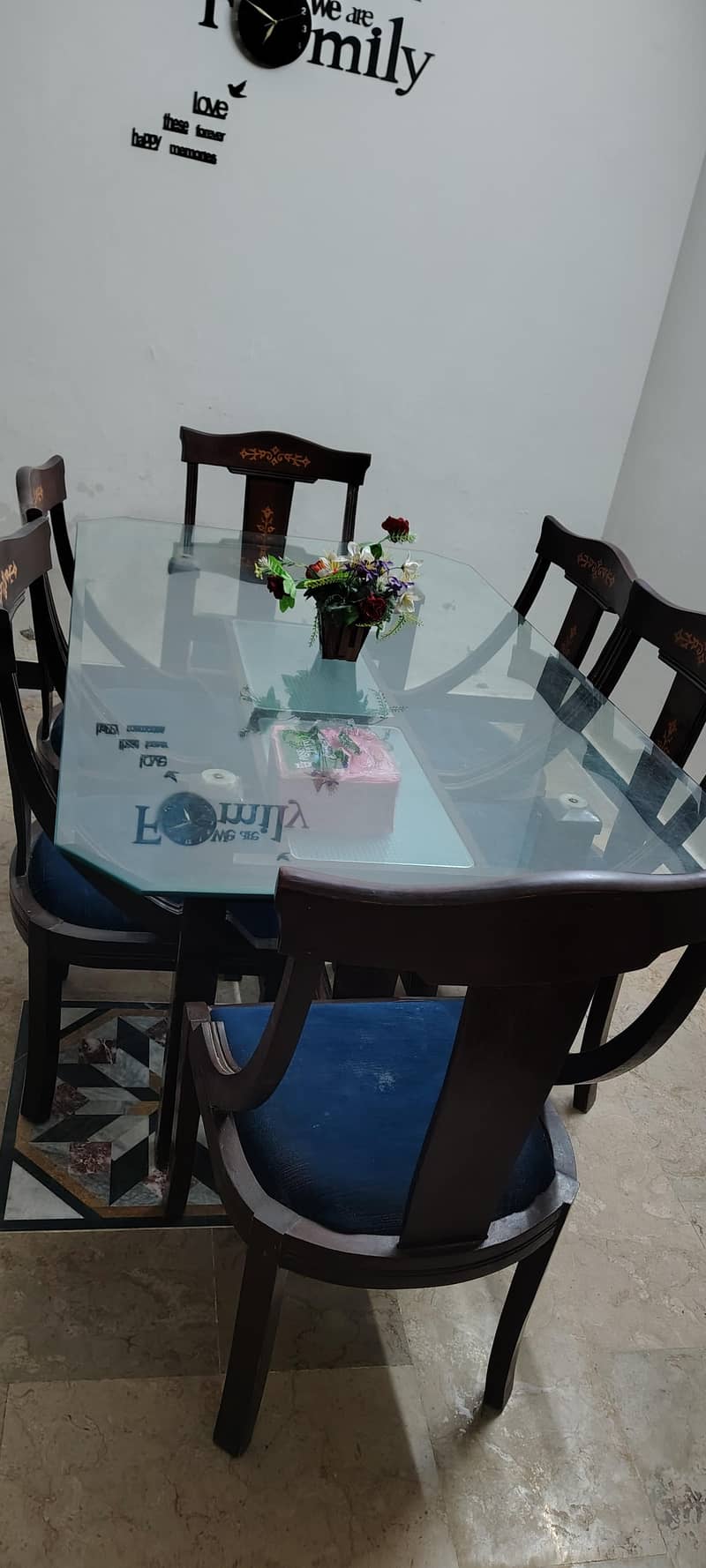 Wooden dining table 1