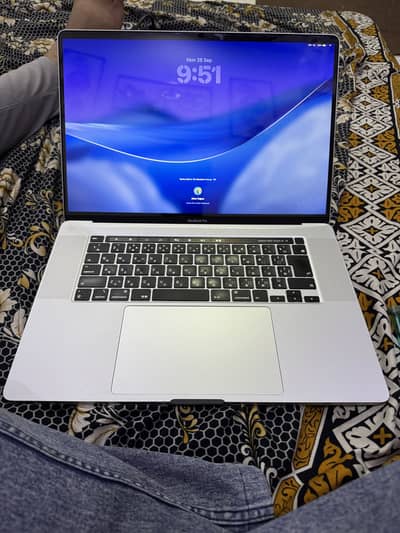 Macbook Pro 16” 2019/2020 16GB/512GB Silver -2019 Late-