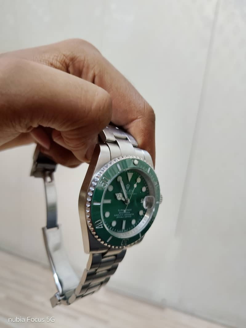 Automatic Dive watch green 3