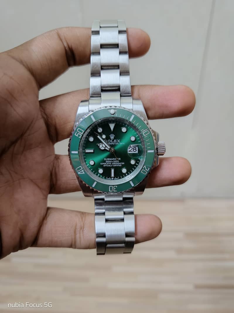 Automatic Dive watch green 10