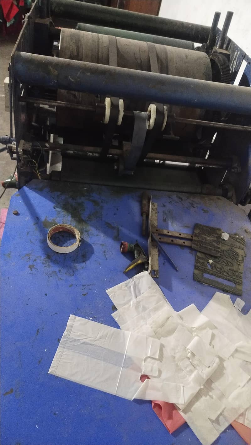flexo shopper beg printing machine 2
