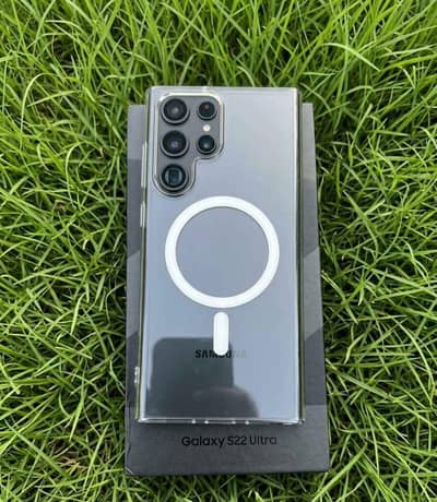 Samsung Mobile S22 Ultra Official PTA Approved 256 GB With box