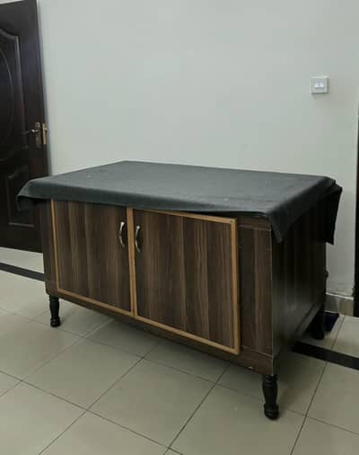 wooden iron stsnd