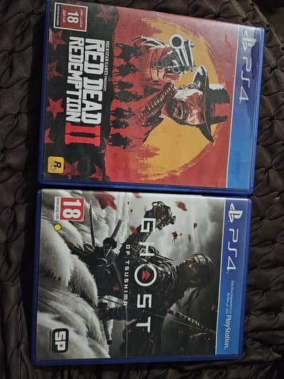 red dead redemption 2 and ghost of tsushima