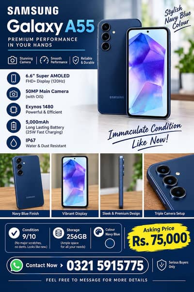 Samsung Mobile A55 5G