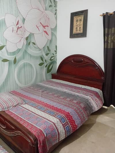 bed set wardrobe and book divider for sale