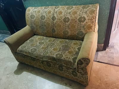 2seatr Sofa and single bed