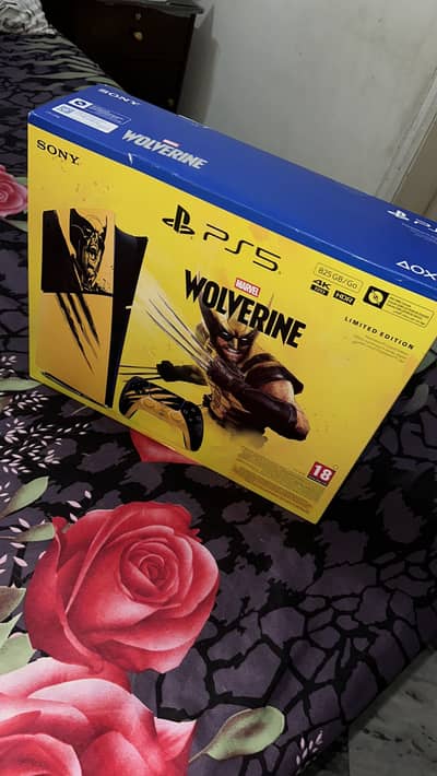 PlayStation®5 Marvel’s Wolverine Limited Edition Slim Digital Console
