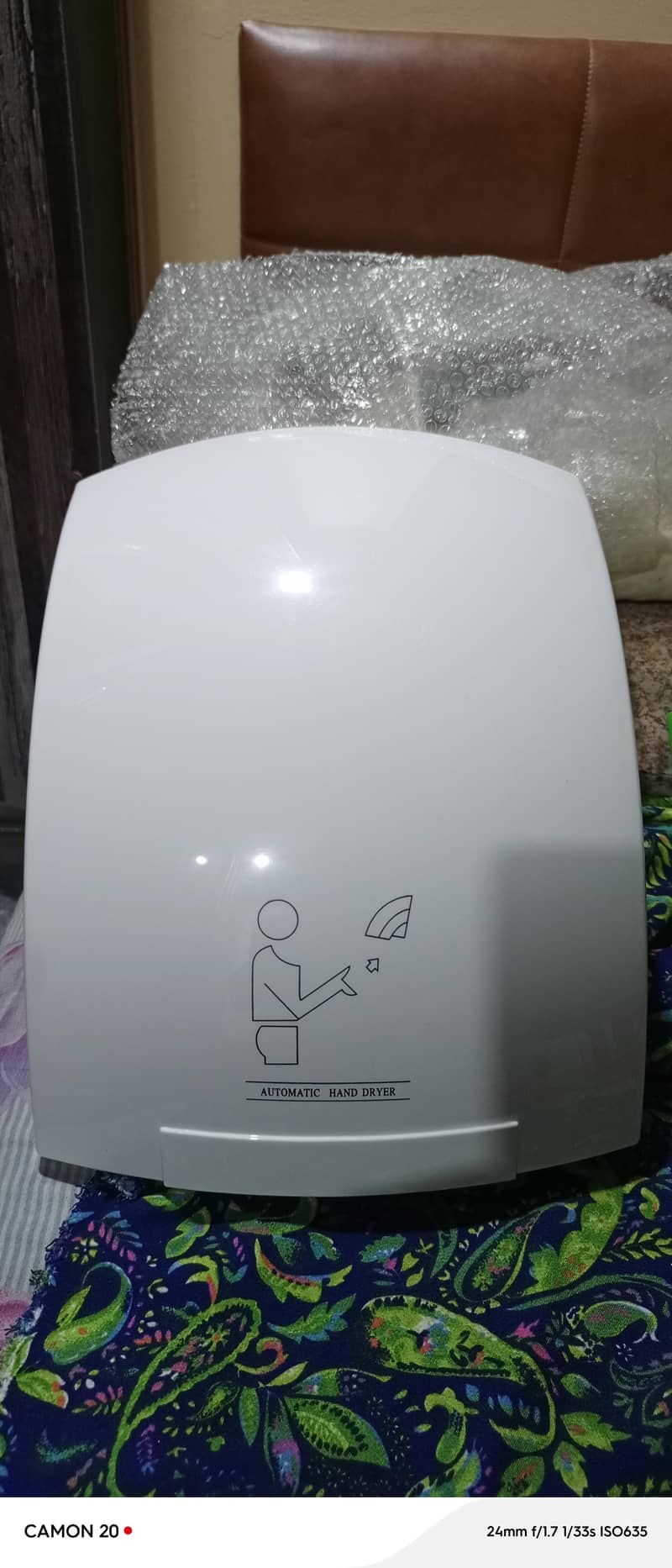Hand Dryer Automatic sensor control 1