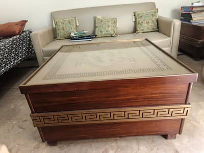 3-Piece Sofa Table Set | 1 Center + 2 Side Tables | Like New