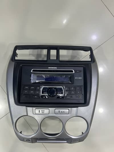 Honda City Original Factory Stereo / Audio Player with Dashboard Panel