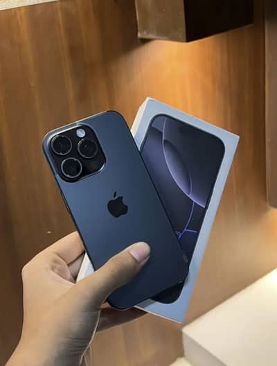 Apple iPhone 16 Pro Pta Approved with box