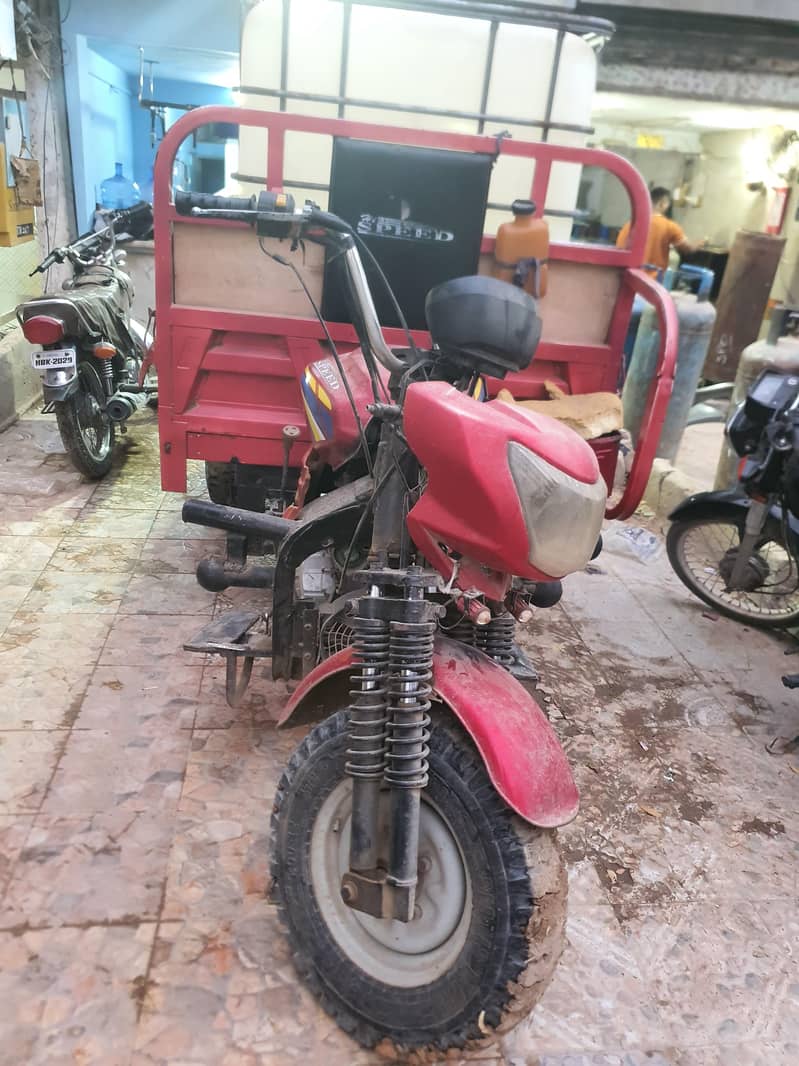 Loder rickshaw ( Tanki Generator complete Setup) 7