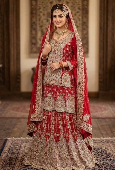 bridal lehnga