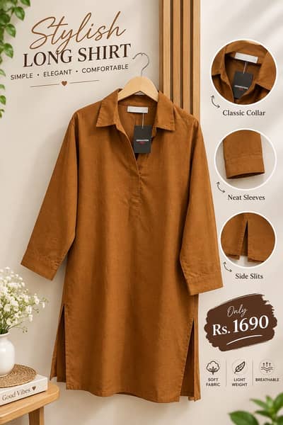 STYLISH SHIRT FOR WOMEN, SOFT AND LIGHTWEIGHT