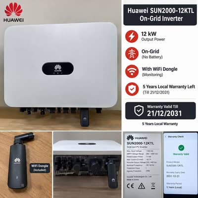 Huawei 12Kw Ongrid Inverter 12Ktl