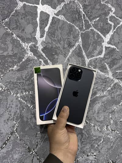 iPhone 16 Pro Max with Box Non Pta Factory Unlock 512 GB