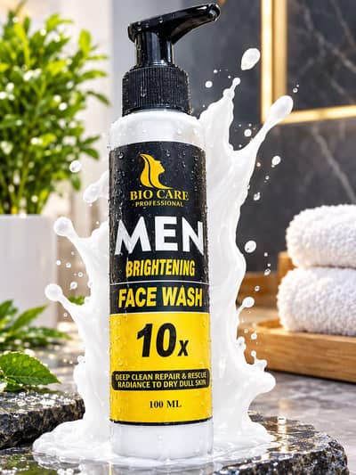 BIO CARE Professional Men Brightening Face Wash 10X – 100ML