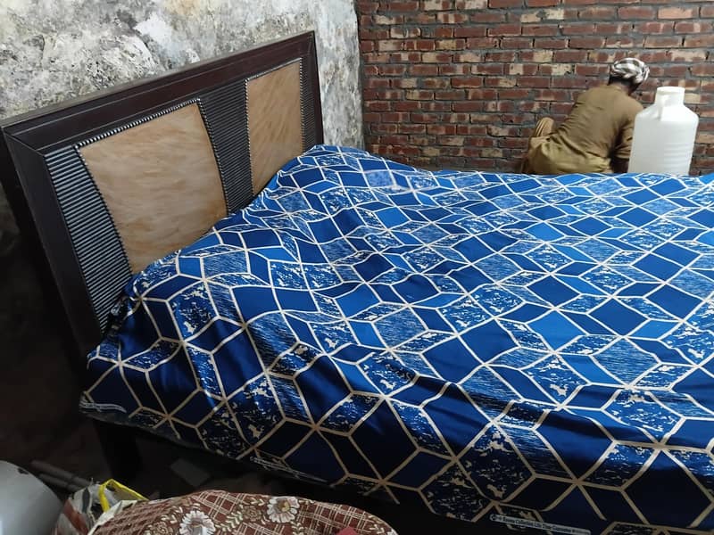 Double bed with Master Matress without spring 2