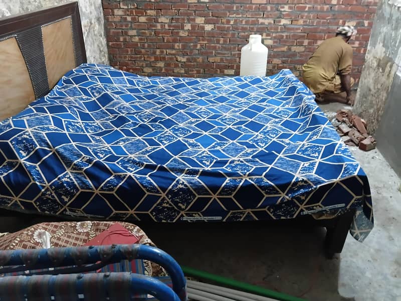 Double bed with Master Matress without spring 5