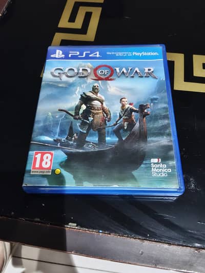 God of War 2018 Ps4 disk
