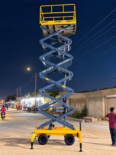 42 Ft Scissor Lift On Rent | Daily & Monthly Basis in all Pakistan