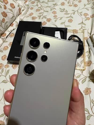 Samsung Mobile S24 Ultra pta approved urgent sale connect OLX