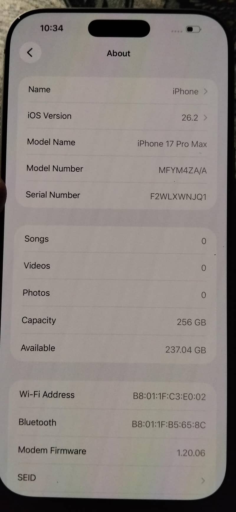 Apple iPhone 17 Pro Max 0