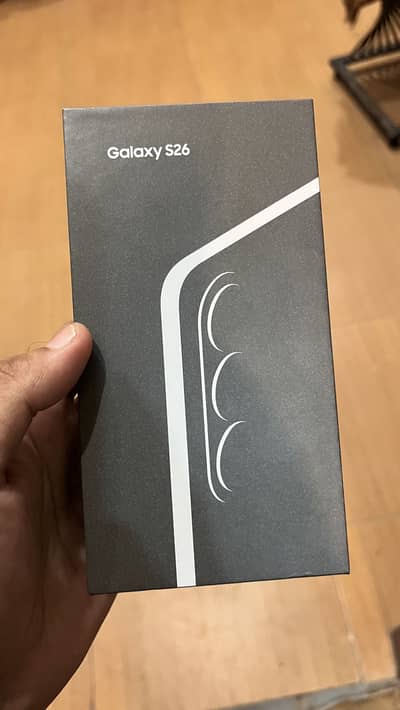 Samsung Mobile S26 black